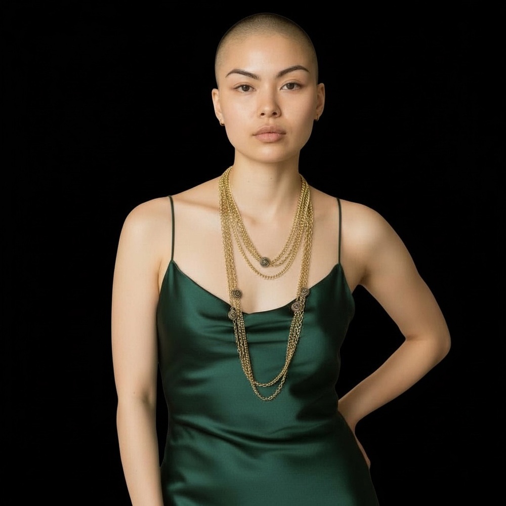 Elegant Gold Layered Necklace
